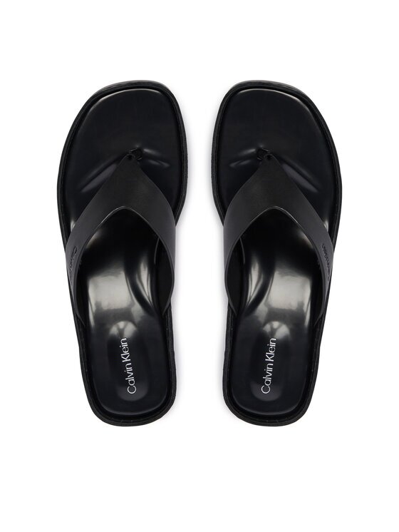 Calvin Klein Flip flop Block Heel Sndl Thong Lth HW0HW02913