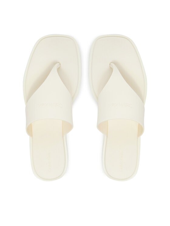 Calvin Klein Flip flop Toepost Tpu Slide HW0HW02836 Écru
