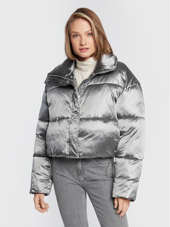 Calvin Klein Geacă de iarnă High Shine Metallic K20K204688 Regular Fit