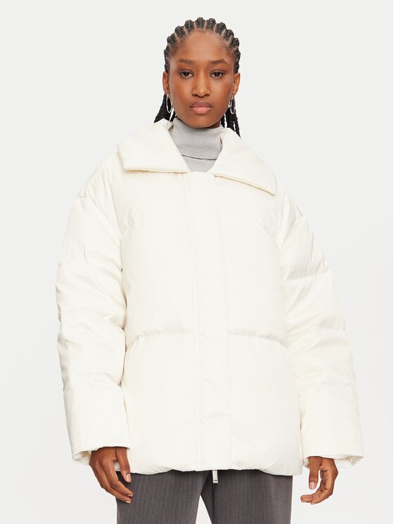 Calvin Klein Geacă de iarnă K20K207720 Écru Regular Fit