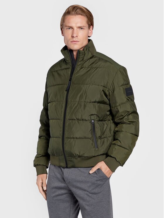 Calvin Klein Geacă de iarnă Mix Media Quilt K10K110331 Regular Fit