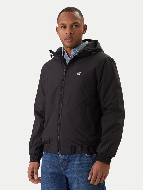 Calvin Klein Geacă Harrington LV04RE516G Regular Fit