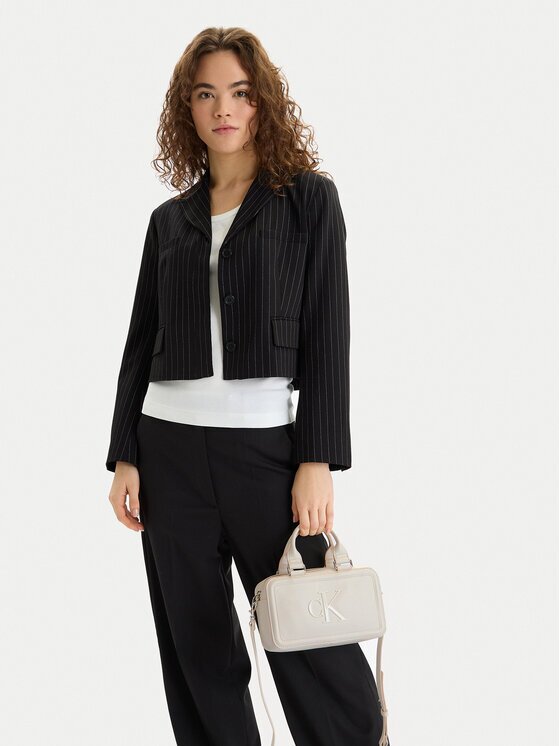Calvin Klein Geantă Bold Ck Elongated Mini Tote LV04F3411G