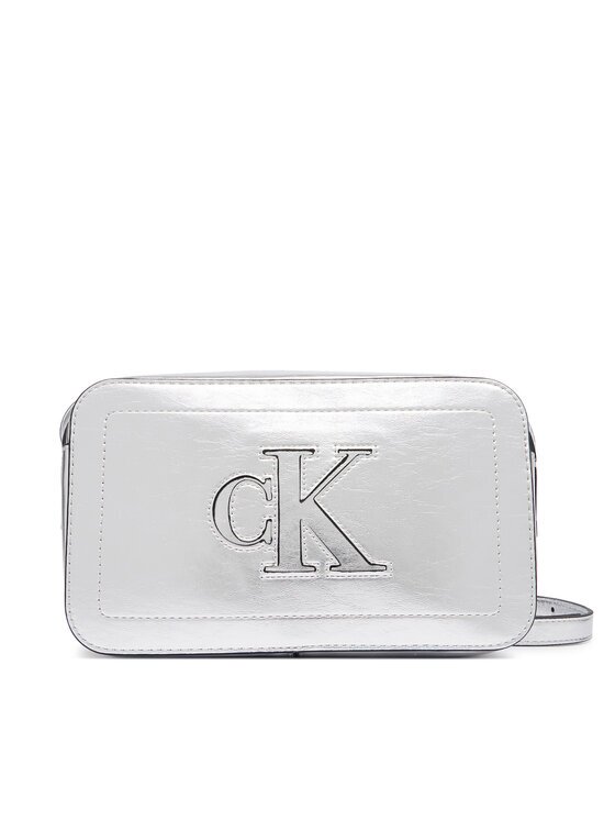Calvin Klein Geantă Bold Ck Outline Mtl Camera Bag LV04F3896G