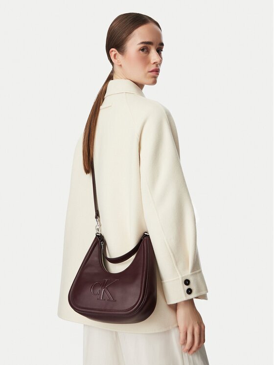 Calvin Klein Geantă Bold Ck Small Crescent Bag LV04F3561G