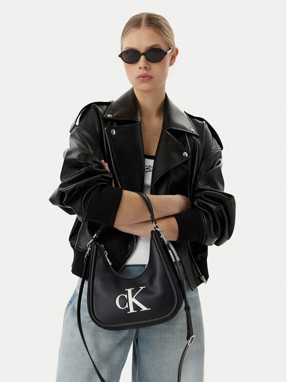 Calvin Klein Geantă Bold Ck Small Crescent LV04F3561G