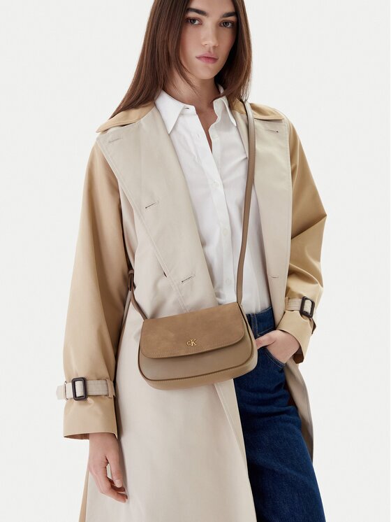 Calvin Klein Geantă Ck Brushed Flap Camera Bag LV04F3409G