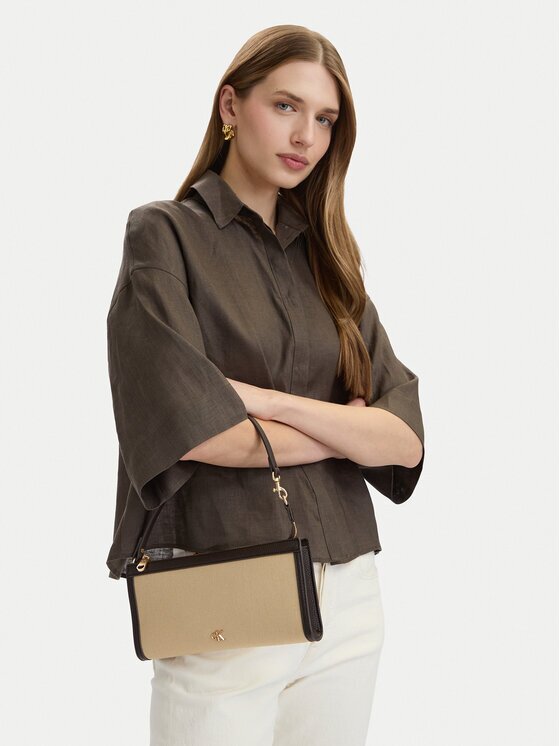 Calvin Klein Geantă Ck Canvas Convertible Pouch LV04F1126G