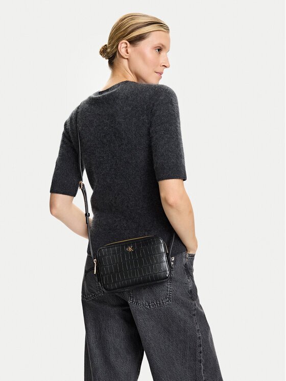 Calvin Klein Geantă Ck Croc Camera Bag LV04F3285G