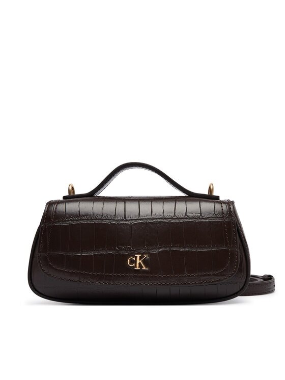 Calvin Klein Geantă Ck Croc Top Handle Bag LV04F3903G