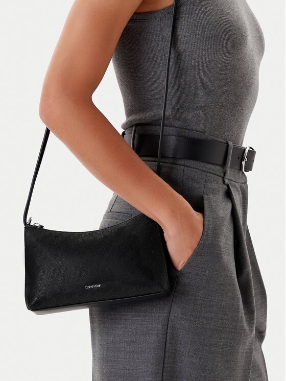 Calvin Klein Geantă Ck Must Aop Conv Logo Jqd Strap LV04F3099G
