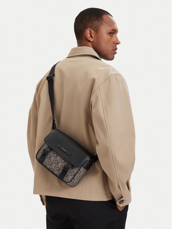 Calvin Klein Geantă crossover Mixed Emblem Aop LV04D3451G