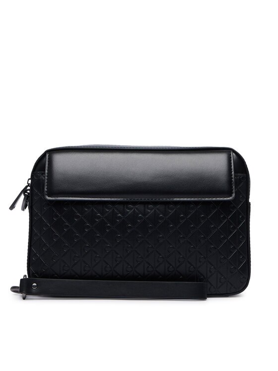 Calvin Klein Geantă crossover Refined Emblem Mix Pouch W/ Hand LV04D1369G