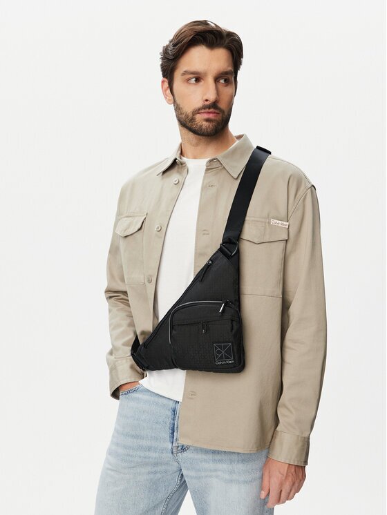 Calvin Klein Geantă crossover Utility Emblem Aop Crossbody LV04D3386G