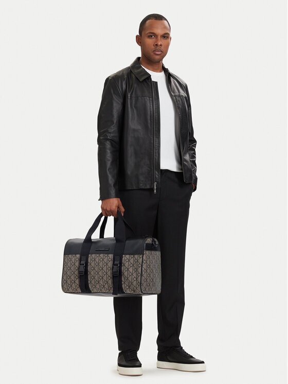 Calvin Klein Geantă de weekend Mixed Emblem Aop LV04D3379G