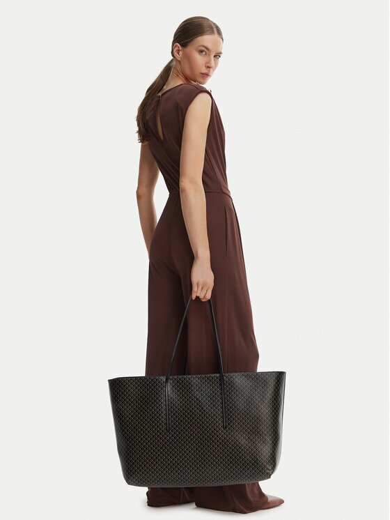 Calvin Klein Geantă Emblem Aop Large Tote W/ Pouch LV04F3364G