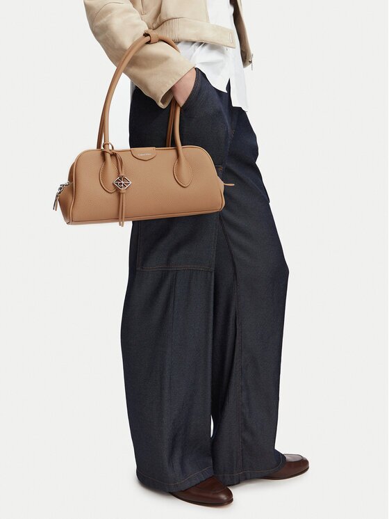 Calvin Klein Geantă Emblem Trio Pebble Shoulder Bag LV04F3743G