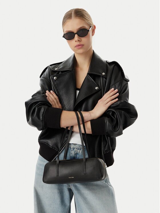 Calvin Klein Geantă Foil Logo Bauletto LV04F3636G