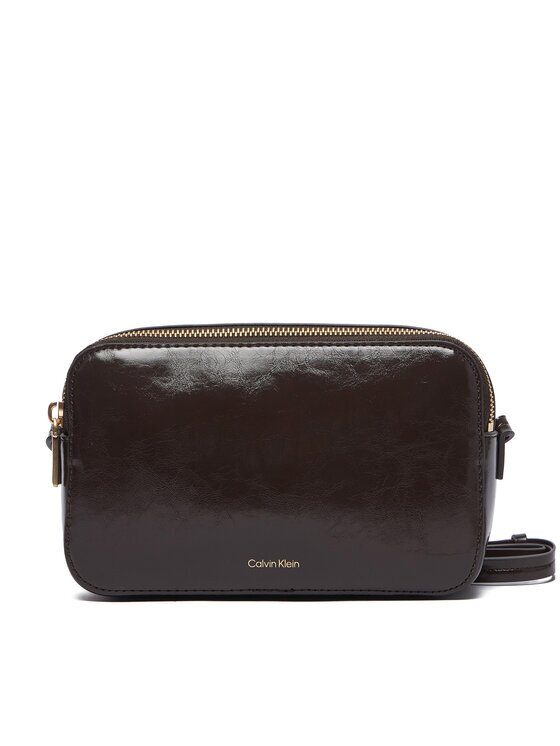 Calvin Klein Geantă Foil Logo Glossy Camera Bag LV04F3539G