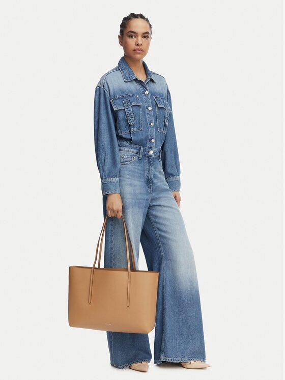 Calvin Klein Geantă Foil Logo Tote LV04F3274G