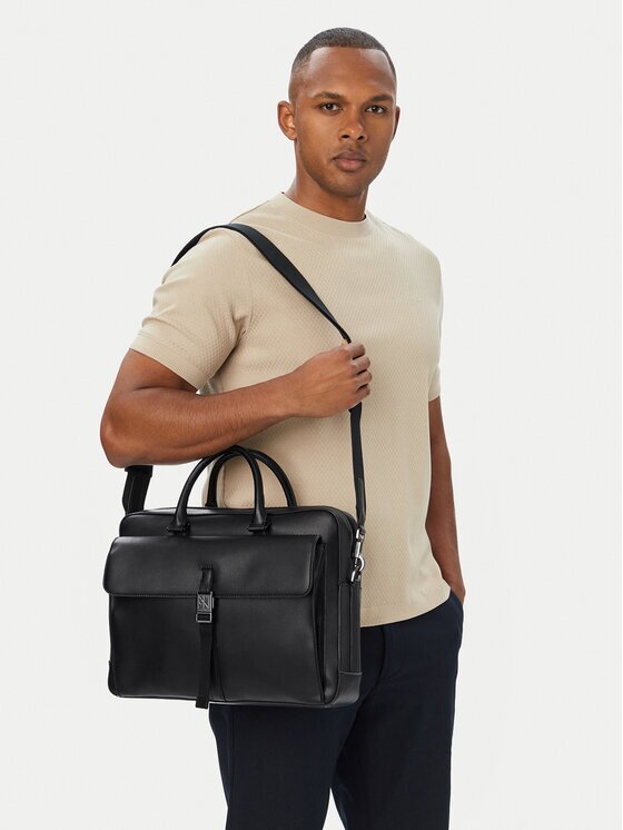 Calvin Klein Geantă pentru laptop Emblem Hw Commuter LV04D3504G