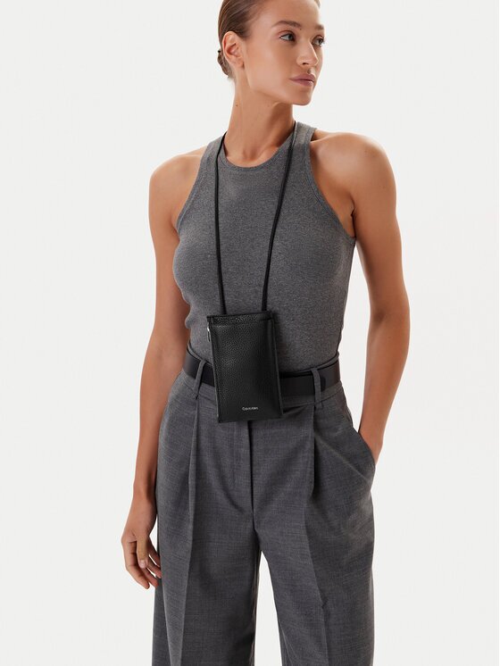 Calvin Klein Geantă pentru telefon Foil Emboss Phone Crossbody LV04D1037G