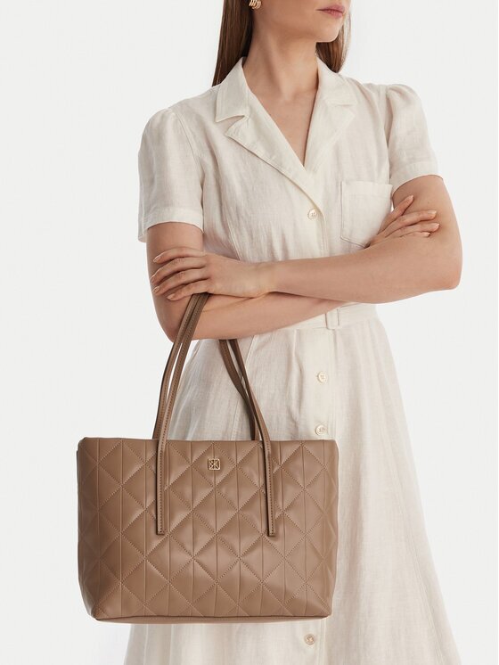 Calvin Klein Geantă Quilted Small Tote LV04F3325G