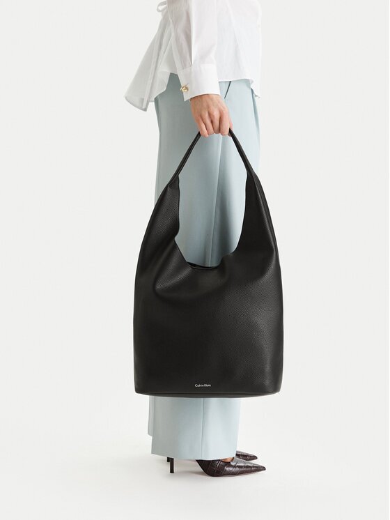Calvin Klein Geantă Slouchy Pebble Medium Bag LV04F3596G