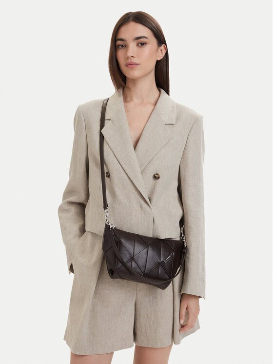 Calvin Klein Geantă Woven Shoulder Bag LV04F3546G