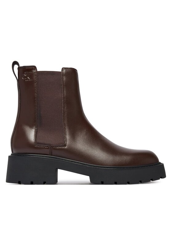 Calvin Klein Ghete Jodhpur Chunky Chelsea Boot Pol Lth HW0HW03267
