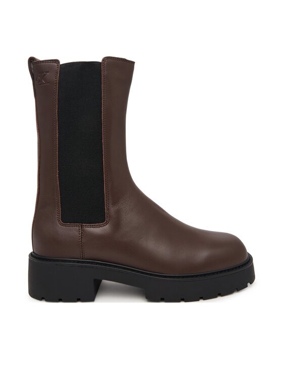 Calvin Klein Ghete Jodhpur Chunky Mid Chelsea Boot Lth YW0YW01909