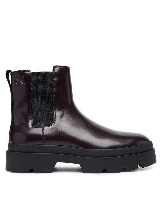 Calvin Klein Ghete Jodhpur Lugged Chelsea Boot Matt Lth HM0HM02445
