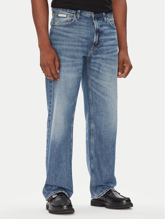 Calvin Klein Jeans Blugi 90s LV04RC761G Straight Fit
