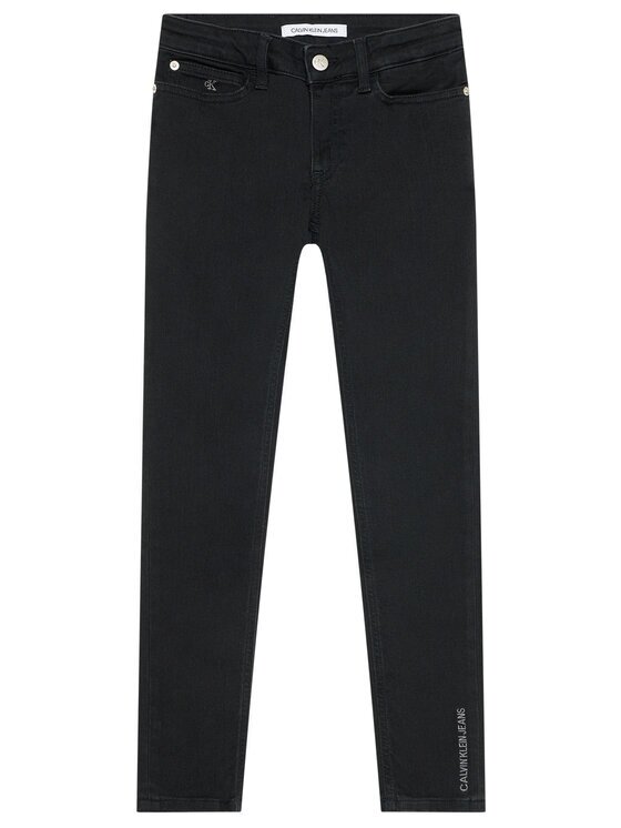 Calvin Klein Jeans Blugi Clean Black Strech IG0IG01206 Skinny Fit