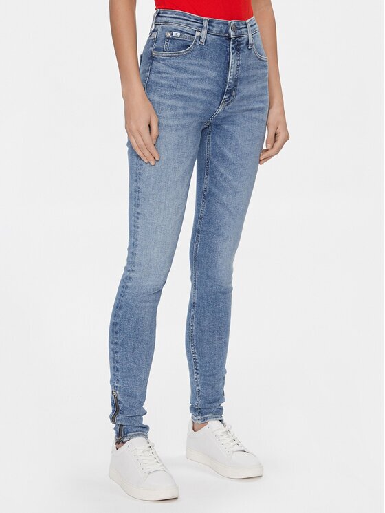 Calvin Klein Jeans Blugi J20J222773 Super Skinny Fit