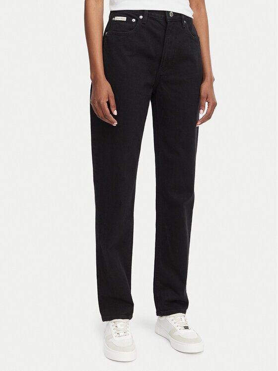 Calvin Klein Jeans Blugi New Mom Jean LV047D843G Mom Fit