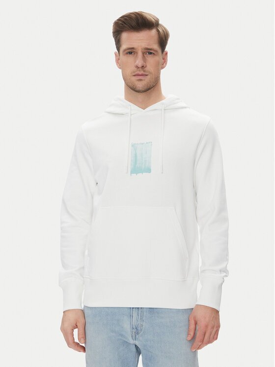 Calvin Klein Jeans Bluză Brush Stroke J30J327525 Regular Fit