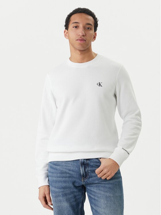 Calvin Klein Jeans Bluză Embroidered Logo J30J314536 Regular Fit