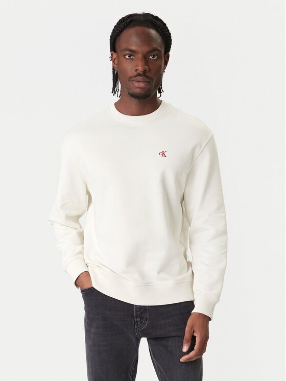 Calvin Klein Jeans Bluză LV04RC296G Écru Regular Fit
