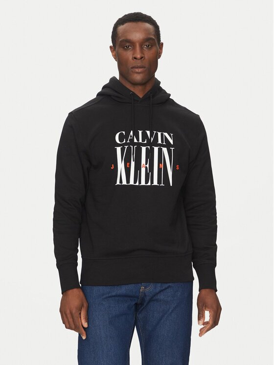 Calvin Klein Jeans Bluză Serif Font Graphic J30J327520 Regular Fit