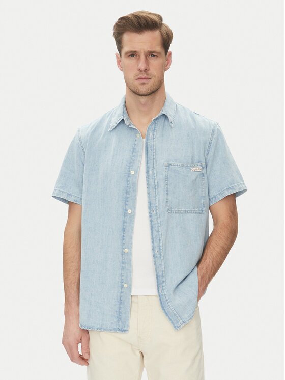 Calvin Klein Jeans cămașă de blugi J30J327180 Regular Fit
