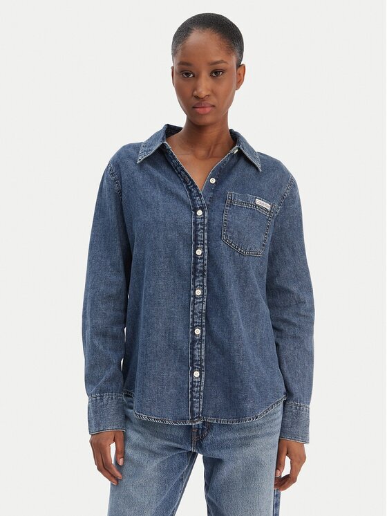 Calvin Klein Jeans cămașă de blugi LV047E742G Regular Fit