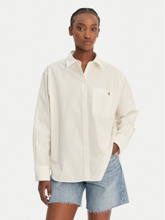 Calvin Klein Jeans Cămașă LV047F103G Relaxed Fit