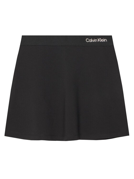 Calvin Klein Jeans Fustă Logo Tape IG0IG02784 D Regular Fit