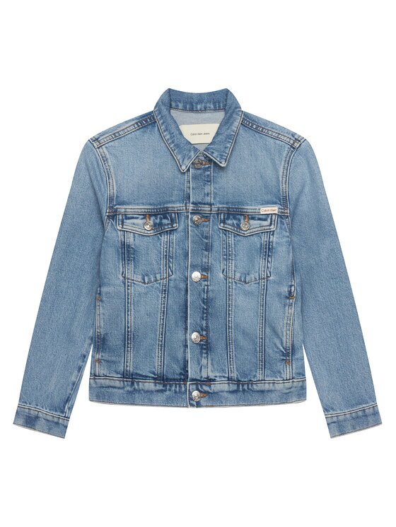 Calvin Klein Jeans Geacă de blugi IU0IU00726 Regular Fit