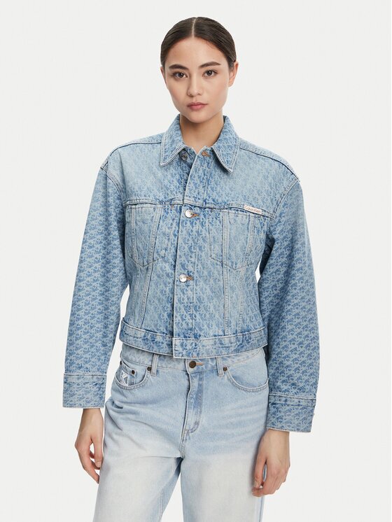 Calvin Klein Jeans Geacă de blugi LV047C782G Oversize