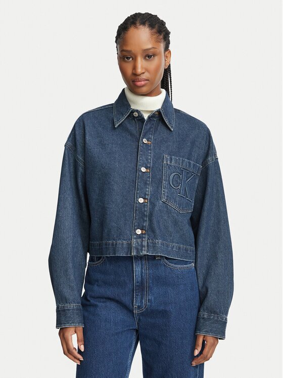 Calvin Klein Jeans Geacă de blugi LV047H921G Regular Fit