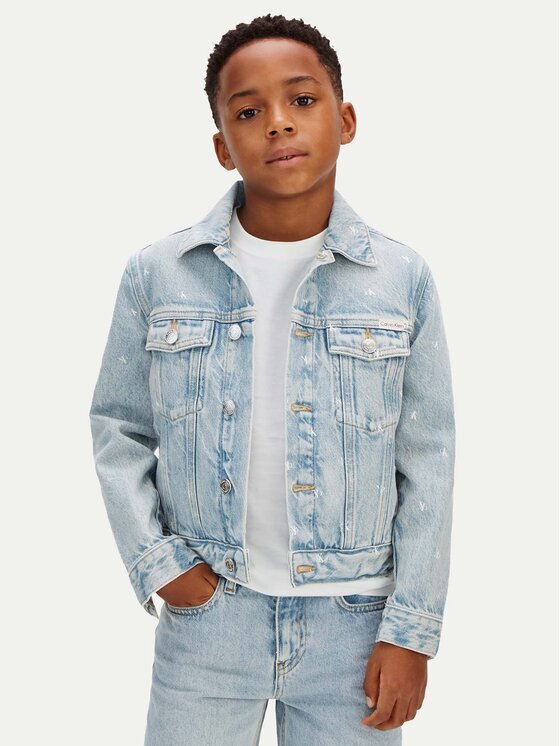Calvin Klein Jeans Geacă de blugi LVCKSJD02B Regular Fit