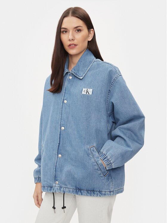 Calvin Klein Jeans Geacă de blugi Skater J20J223258 Relaxed Fit