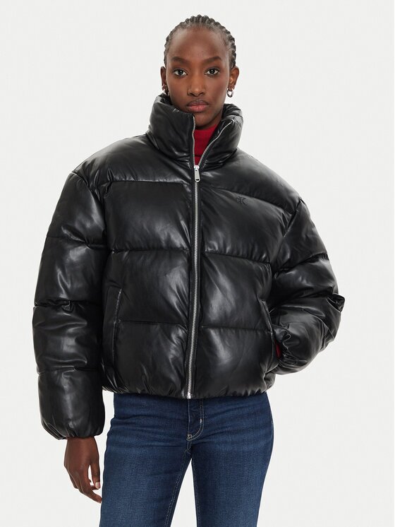 Calvin Klein Jeans Geacă de iarnă J20J224111 Regular Fit